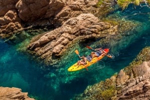 Barcelona: Costa Brava Kayak, Snorkel & Cliff Jump & Lunch