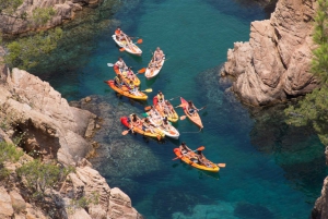 Barcelona: Costa Brava Kayak, Snorkel & Cliff Jump & Lunch