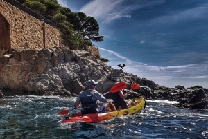 バルセロナ発：カヤック＆ラグーンシュノーケリング付きコスタ・ブラバツアー