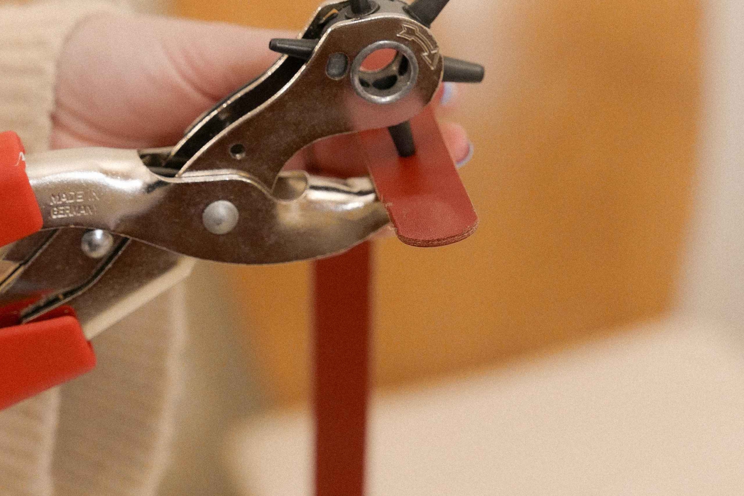 Barcelona: Crea tu propio bolso de piel, Taller práctico