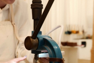 Barcelona: Crea tu propio bolso de piel, Taller práctico