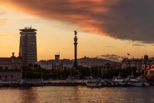 Barcelona: Daytime or Sunset Catamaran Cruise with Music