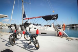 Barcelona: E-Bike, linbana och seglingstur
