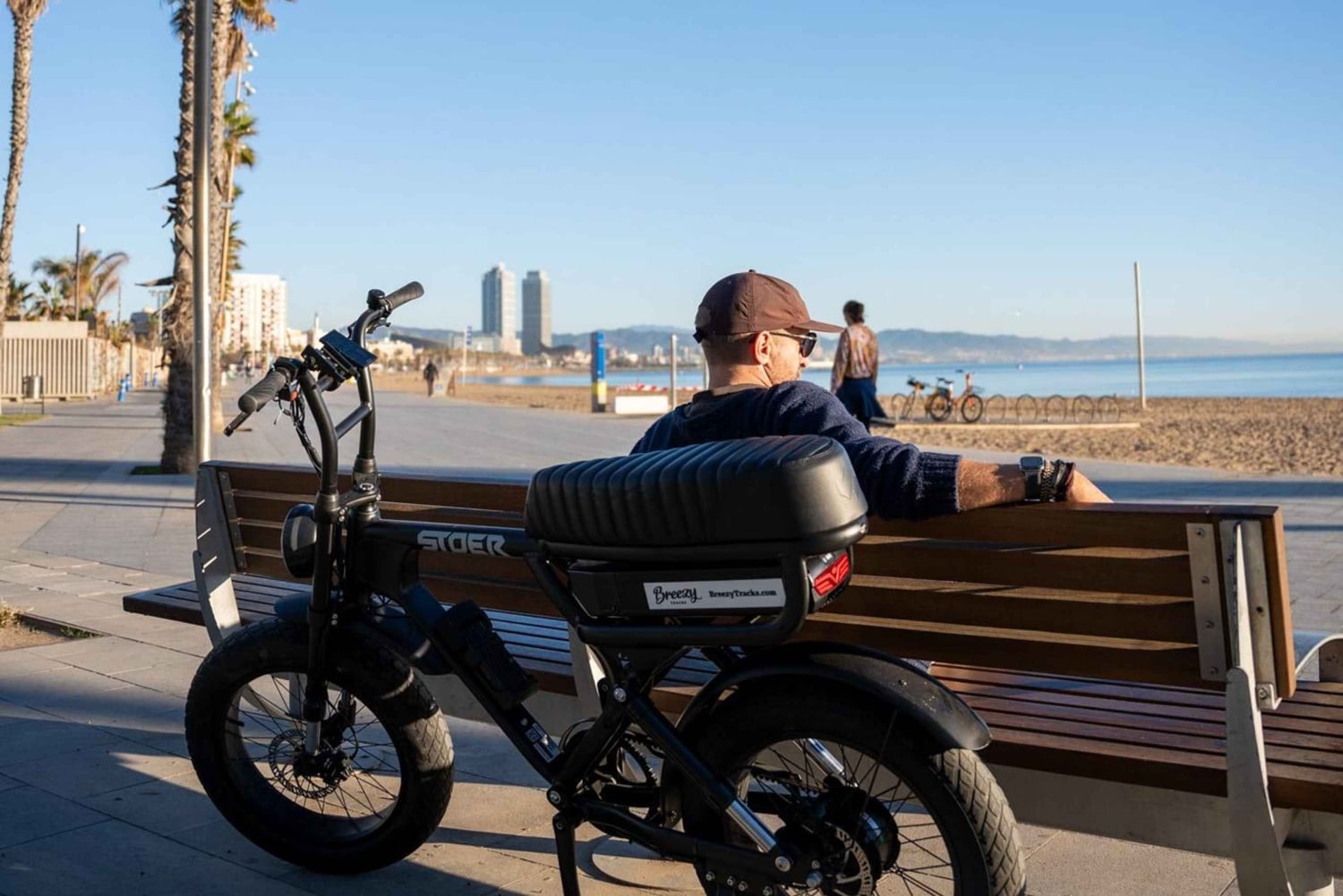 バルセロナ：E-ファットバイクのレンタルで、街を楽々と探索