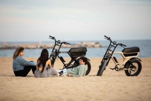 バルセロナ：E-ファットバイクのレンタルで、街を楽々と探索
