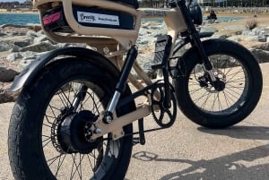 バルセロナ：E-ファットバイクのレンタルで、街を楽々と探索