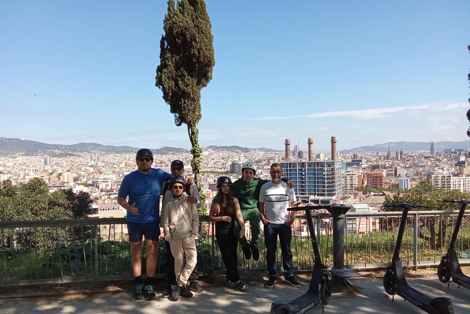 Barcelona: e-scooter e passeio de bicicleta