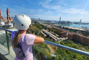 バルセロナ：電動スクーターと自転車ツアー