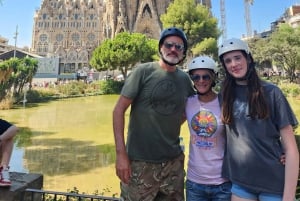 Barcelona: e-scooter e passeio de bicicleta