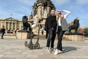 Escursione in scooter elettronico a Barcellona