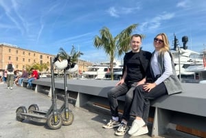 Escursione in scooter elettronico a Barcellona