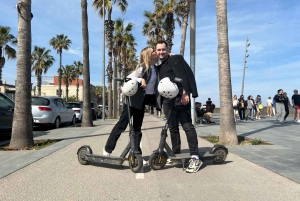 Escursione in scooter elettronico a Barcellona
