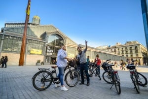 Barcelona eBike Tour with Wine and Tapas Experience