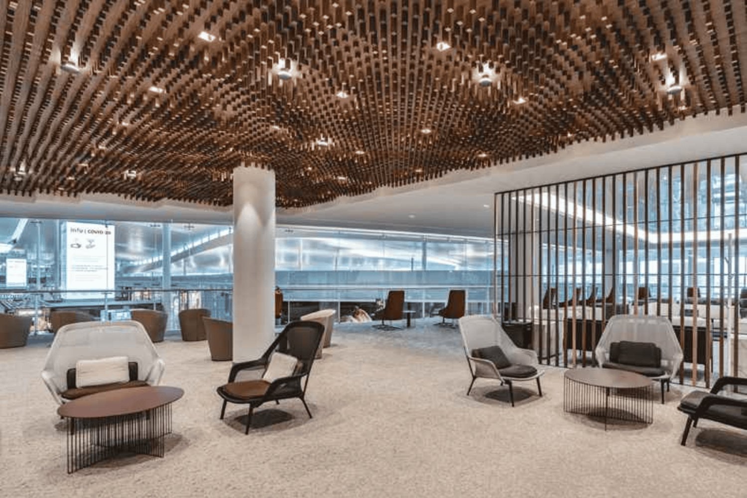 Barcelona: El Prat lufthavn Sala VIP Lounge-tilgang