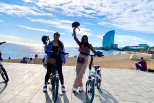 Barcelona: Privat el-sykkeltur / elektrisk scooter