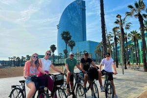 Barcelona: Privat el-sykkeltur / elektrisk scooter