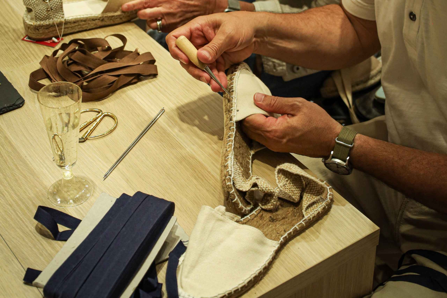 Барселона: Мастерская по изготовлению обуви эспадрильи