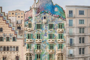 Barcelona: Rask guidet tur til Casa Batlló og La Pedrera
