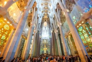 Barcelona: Snabbspår Sagrada Familia och torn guidad tur