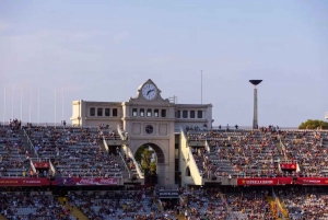 Barcelone : Visite du stade olympique le jour du match du FC Barcelone
