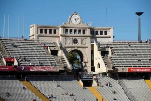 Barcelona: Omvisning på FC Barcelonas kampdag på Olympiastadion
