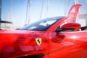 Barcelona: Ferrari Autofahren & Segeln erleben