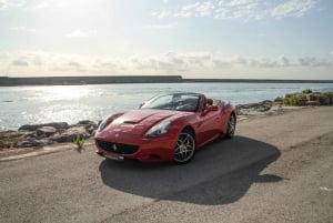 Barcelona: Experiência de dirigir um carro Ferrari e velejar