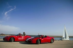 Barcelona: Ferrari Driving & Jet Ski or Sailing Experience