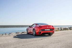 Barcelona: Ferrari Driving & Jet Ski or Sailing Experience