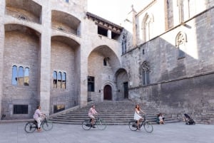 Barcelona First Time: City bike tour highlights with locals