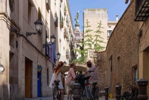 Barcelona First Time: City bike tour highlights with locals