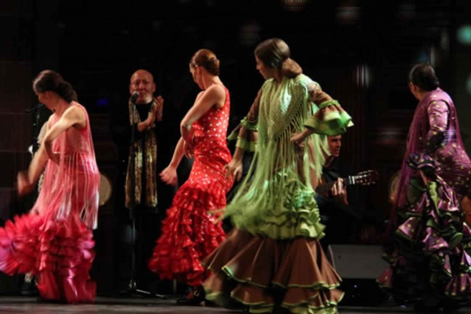 Barcelona: Flamenco på El Patio Andaluz med valfri middag