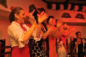 Barcelona: Flamenco in El Patio Andaluz met optioneel diner