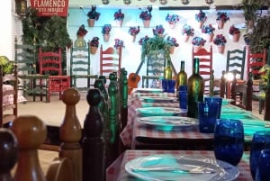 Barcelona: Flamenco in El Patio Andaluz met optioneel diner