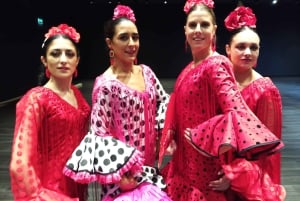 Barcelona: Flamenco in El Patio Andaluz met optioneel diner