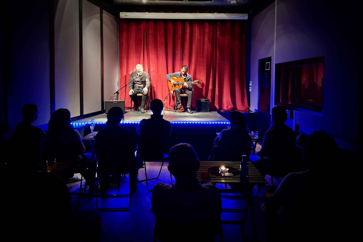 Barcelona: Flamenco Premium Show i Tour Guitar Museum
