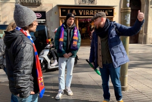 Barcelona: Football History Walking Tour with Camp Nou Entry