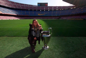 Barcelona: Football History Walking Tour with Camp Nou Entry