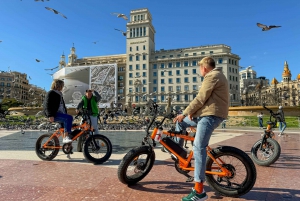 Barcelona: Geführte Fahrrad-/E-Bike-Tour durch die Highlights der Stadt