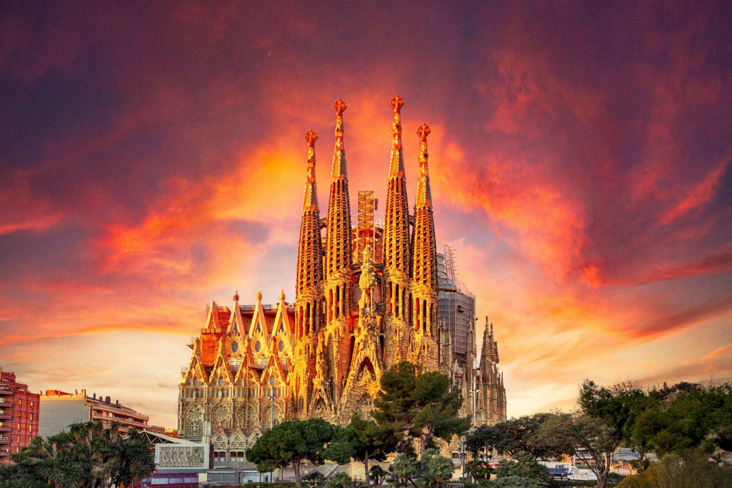 Barcellona: Tour guidato veloce della Sagrada Família di Gaudí