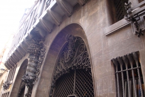 Barcelona: alemão Posto de Cidade da perspectiva de Gaudí