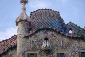Barcelona: alemão Posto de Cidade da perspectiva de Gaudí