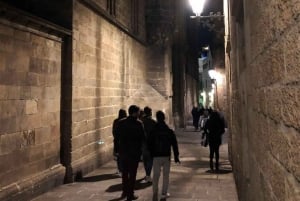 Barcelona: Guidet vandretur i det gotiske kvarter om natten