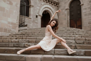 Barcelona: Filmische fotoshoot en gids van de Gotische wijk