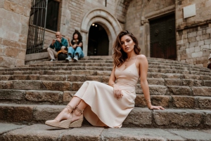 Barcellona: Servizio fotografico e guida al quartiere gotico