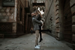 Barcellona: Servizio fotografico e guida al quartiere gotico