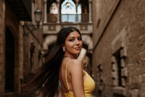 Barcellona: Servizio fotografico e guida al quartiere gotico