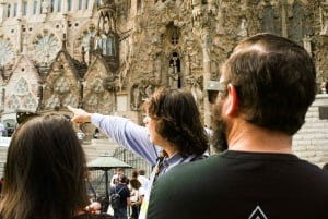 Barcelona: Gotiska kvarteren & La Sagrada Familia privat rundtur