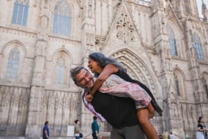 Barcelona: Privéfotoshoot in de Gotische wijk