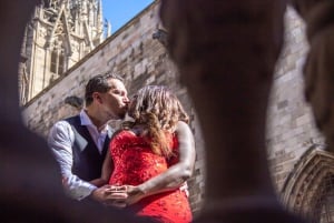 Barcelona: Privéfotoshoot in de Gotische wijk